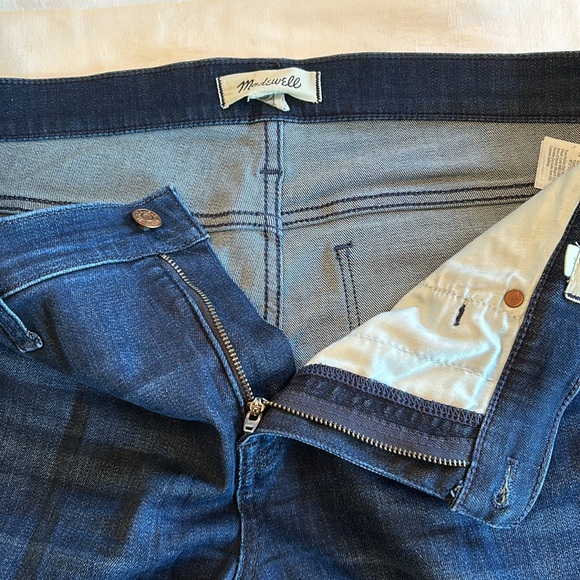 Women’s Madewell Skinny Dark Blue Jeans Size 31 - Picture 6 of 10